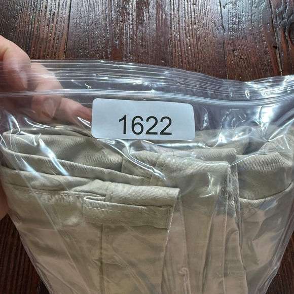 Duluth Trading Pants Men 46x30 Khaki Flex Fire Hose Canvas Relaxed Fit Workwear - Picture 14 of 14